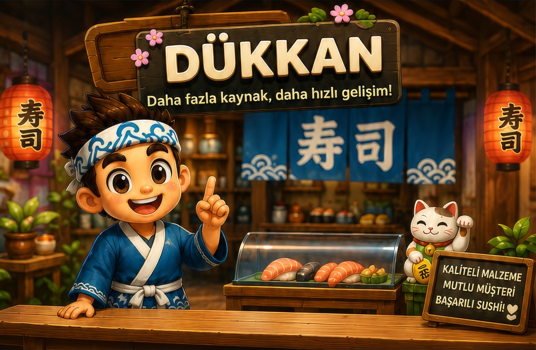 DÜKKAN — Daha fazla kaynak, daha hızlı gelişim!